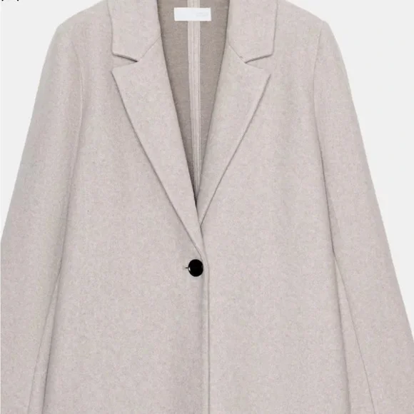 Zara | Jackets & Coats | Zara Light Sand Soft Coat | Poshmark display picture 1